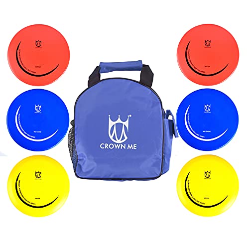 CROWN ME Disc Golf Set, Disc Golf Starter Set,Includes 1pc Bag with