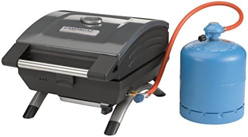 Campingaz Barbecue Gaz Portable 1 Series Compact LX R, BBQ 1 Brûleur, Barbecue Portable de Camping, Mini Barbecue à Gaz, Grille d'extérieur, Egalement pour Caravane et Balcon