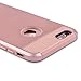ULAK iPhone 6 Plus Case, Slim Dual Layer Protection Scratch Resistant Hard Back Cover Shockproof TPU Bumper Case for Apple iPhone 6/6S Plus 5.5 inch-Rose Gold