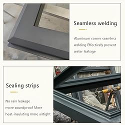 HJLKDYM House Windows, Manual Ventilation Deck