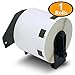 BETCKEY - Compatible Barcode Labels Replacement for Brother DK-1209 (2.4 in x 1.1 in), Use with Brother QL Label Printers [1 Roll/800 Labels]