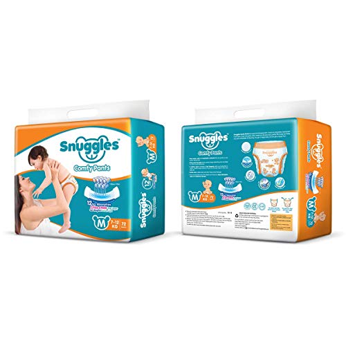 Snuggles Standard Pants Medium Size Diapers 72 Count Desertcart