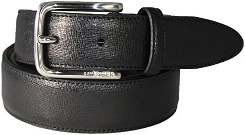 Tommy Hilfiger Dress Belt (36, Black)