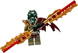 LEGO Legends of Chima Minifigure - Cragger Crocodile with Cape and Double Swords