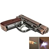 Stylish Pistol Shape Cigarette Lighter Copper