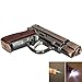 Stylish Pistol Shape Cigarette Lighter Copper