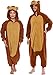 Funziez! Adult Onesie Halloween Costume - Animal and Sea Creature - Plush One Piece Cosplay Suit for Adults, Men and Women