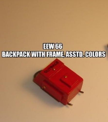 Dollhouse Miniature 1:12 Scale Backpack w/Frame, Wood