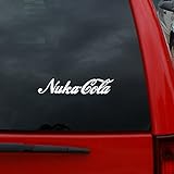 Fallout - Nuka-Cola Logo – 11.3” x 2.3” Vinyl Decal Window Sticker for Cars, Trucks, Windows, Walls, Laptops, and More.