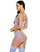 Avidlove Women’s 2 Piece Lingerie Sets Lace Babydoll Mini Bodysuit Sleepwear with Garter Belt