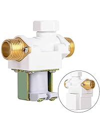 Válvula de agua eléctrica solenoide Beduan de 12 V de plástico 1/2"