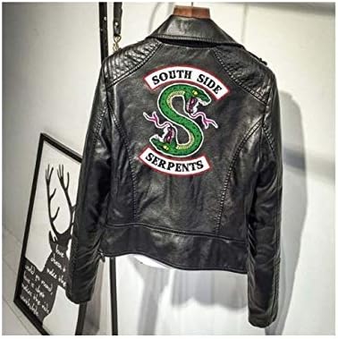 MADISON KIRK Southside Riverdale PU Leather Jackets Women Streetwear Leather South Serpents