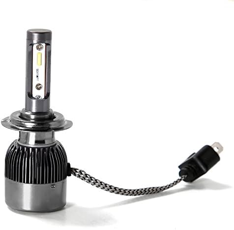 HODA lighting Extremely Bright Automobile LED Headlight bulbs H7 - 7200Lm 6K Cool White (Pack of 2) - 2 Yr Warranty