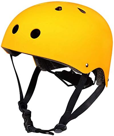 GIORO Skateboard Helmet Impact Resistance Safe Helmet Multi Sport for Bike, Skates, Skateboards & Scooter Certified CPSC Adult&Kids Adjustable Dial Helmet with Multiple Colors&Sizes