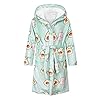 JinBei Badjas Kinderkamerjas Superzachte Nachtkleding met Capuchon Voor Jongens Meisjes, Kinder Badjas Unisex Fleece…