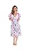 Gownies - Designer Hospital Patient Gown, 100% Cotton, Hospital Stay (S/M Size 0-10, Isla)
