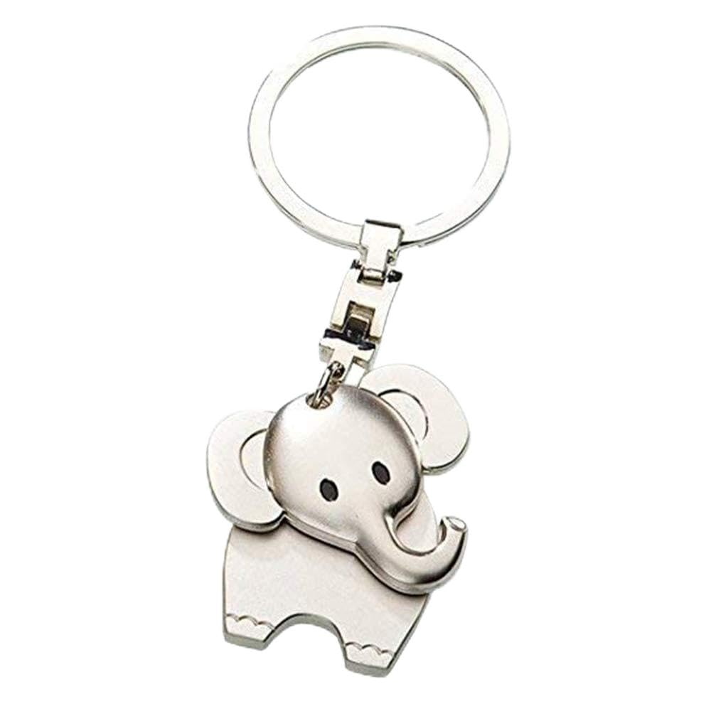 Gilde Funny Elephant Matte Moving Body Keyring