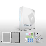 TechOrbits Replacement 9.7" Touch Screen Digitizer Glass for IPAD 2 with Home Button A1395 A1396 A1397 (AT&T/T-Mobile/Sprint/Verizon) GSM CDMA White Repair Kit