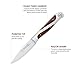 Hammer Stahl 3.5 Inch Paring Knife | Versatile Fruit Knife for Garnishing, Peeling, and More | Small Kitchen Knife for Vegetables and Fruits | Ergonomic Quad-Tang Pakkawood Handle & Gift Box