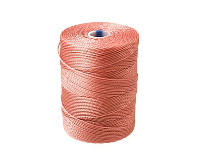 C-LON Fine Weight Bead Cord, Rose - 0.4mm, 136 Yard Spool