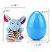 GIGALUMI 12 Pcs Filled Easter Eggs with 2.45'' Animal for Easter Basket Stuffers and Easter Egg Hunt Party Favor for Kids!