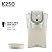 Keurig K250 Coffee Maker, Single Serve K-Cup Pod Coffee Brewer, With Strength Control, 4 cups, Sandy Pearl