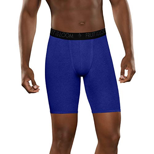 Fruit of the Loom mens Breathable Cotton Boxer Briefs (Regular