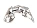 Imixlot Cool Gothic Metal Full Finger Rings Armour Joint Knuckle Ring Gift