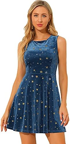velvet star pattern bell sleeve short dress Amazon.com: CIDER Party Dress Velvet Star Pattern Bell Sleeve Turtle Neck  High Waist Mini Dresses for Women Green : Clothing, Shoes & Jewelry