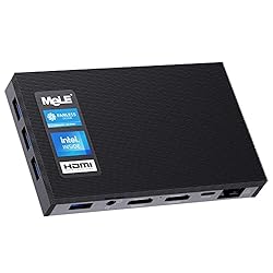 MeLE Quieter2D Fanless Mini PC Windows 11 Home