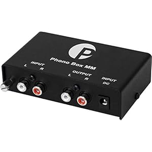Pro-Ject Audio Systems Phono Box MM, Phono voorversterker met metalen behuizing en speciale geluidsarme IC’s