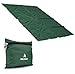 Holzhaus Outdoor Beach Picnic Blanket with Water-Resistant and Sandproof Backing, 79 x 63 Inches