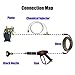Tool Daily Chemical Injector for Pressure Washer, Adjustable Soap Injector, 3/8 Inch
