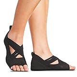 Gaiam Womens Yoga Socks - Grippy Studio Wraps | Non