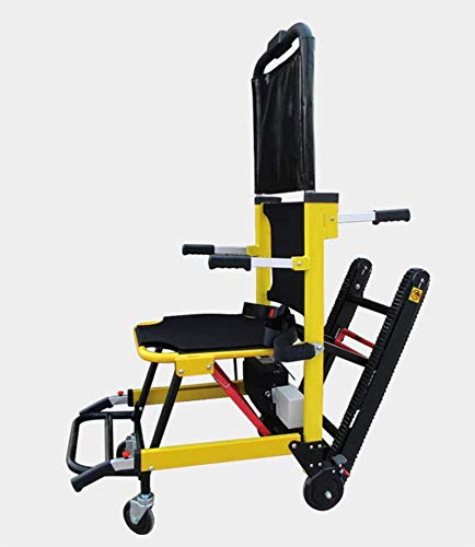 Medical Motorized Stair Chair,Emergency Transport Stair Lifting Evacuation Chair - Load Capacity: 440 lb. Yellow - Thumbnail 2