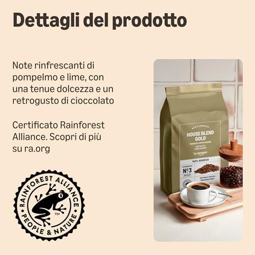 House Blend Gold Chicchi di caffè 1kg 1 confezione