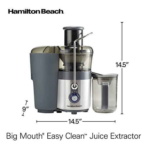 Hamilton Beach Juicer Machine, Centrifugal Extractor, Big Mouth 3" Feed