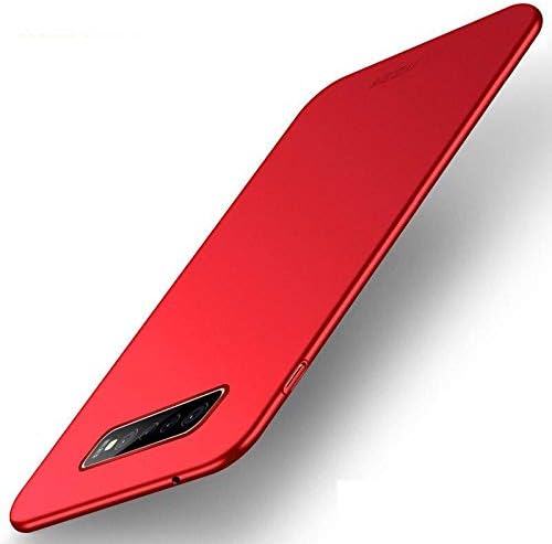 A rtistque Silk Smooth Finish Full Coverage Slim Back Case Cover for Samsung Galaxy S10 Plus - Red