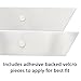 RibbonsNow Homecoming Court Sash Set of 4 (White) - Value Bundle – Made in The USA