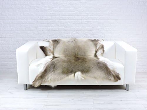 Unitedbargains Amazing Reindeer Hide Rug R.257