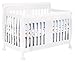 DaVinci Porter 4-in-1 Convertible Crib with Toddler Bed Conversion Kit in White, Greenguard Gold Certified