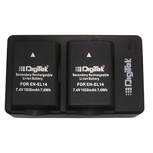 DIGITEK® (ENEL 14 Battery + Charger Combo DUC 010)
