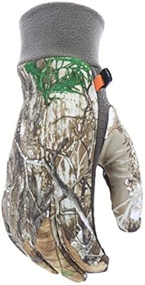 Realtree RE93012//L West Chester Slip-On Fleece Gloves with Xtra Camouflage Pattern Large