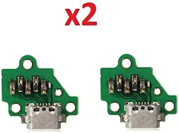 by Walking Slow-2x Piece of USB Charging Port Dock Flex Board Replacement for Motorola Moto G 3rd GEN G3 XT1541 XT1540