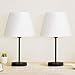 BTY Bedside Table Lamp Set of 2, Modern Table Lamps Classic Nightstand Table Lamps for Bedrooms, Living Room, Coffee Table