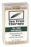 Tea Tree Therapy - Tea Tree & Menthol Toothpicks (100 count)