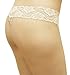 Fitora Crotchless Lace Panties 3 Pack Pink/Black/White Medium/Large