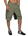 Baleaf Men’s Mountain Bike MTB Shorts Loose-fit Quick Dry Lightweight Water-resistant Cycling Hiking Shorts UPF 50+