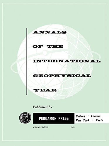 Annals of the International Geophysical Year: Ionospheric Drift Observations: Volume 33 Annals of the International Geophysical Year: Ionospheric Drift Observations: Volume 33