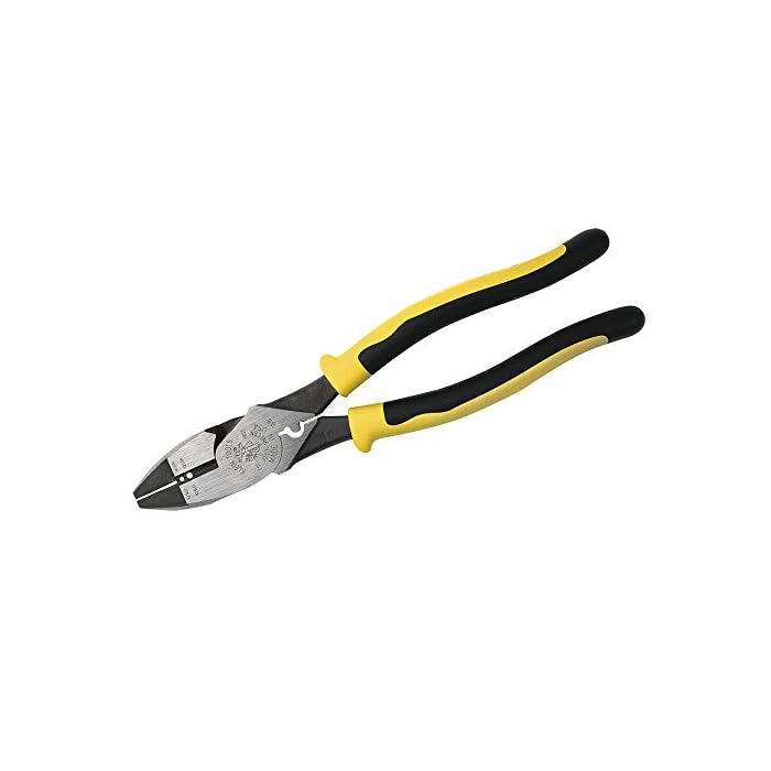 Buy Klein Tools J2139Necrn HighLeverage Side Cutters With Wire Crimper